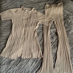 The Line by K Cardigan Top and Pant set